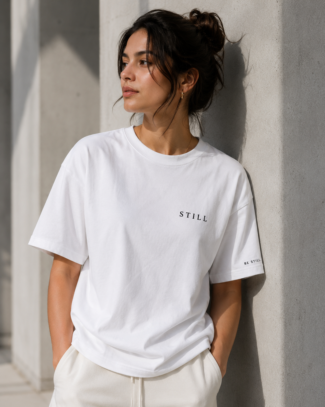 STILL Essential White Tee - Uni