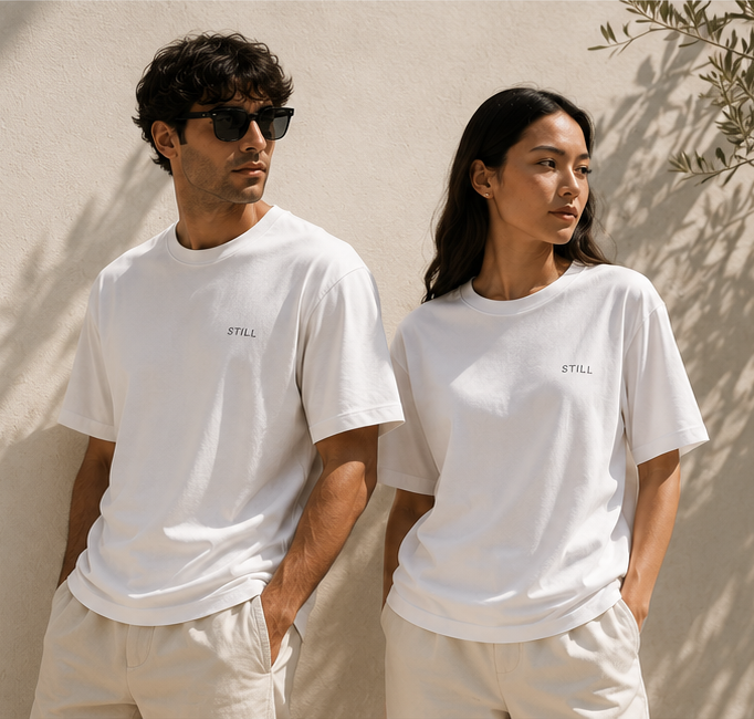 STILL Essential White Tee - Uni