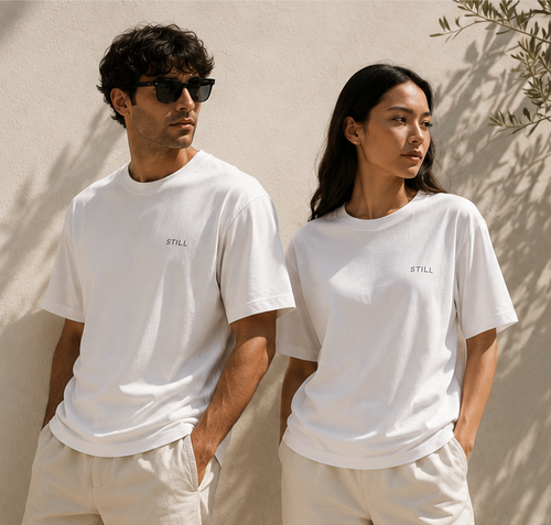 STILL Essential White Tee - Uni