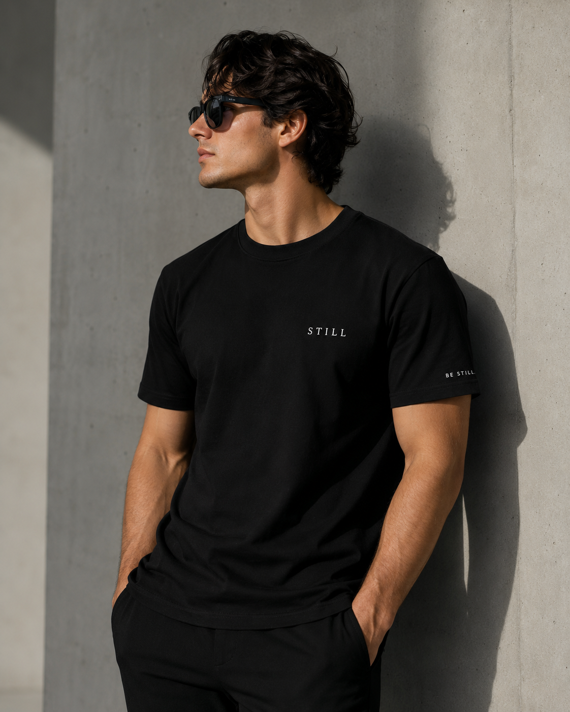 STILL Essential Black Tee - Uni